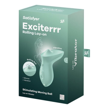 SATISFYER - EXCITERRR VIBRADOR LAY-ON CLÍTORIS MENTA