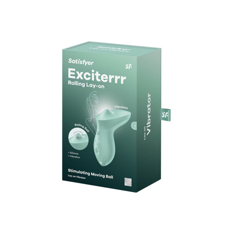 Satisfyer - Exciterrr Vibrador Lay - On Clítoris Menta | Vybes.it