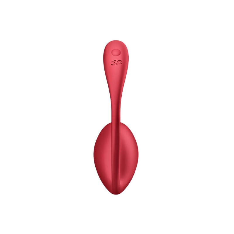 Satisfyer - Shiny Petal Estimulador Punto G Control Remoto Rojo App