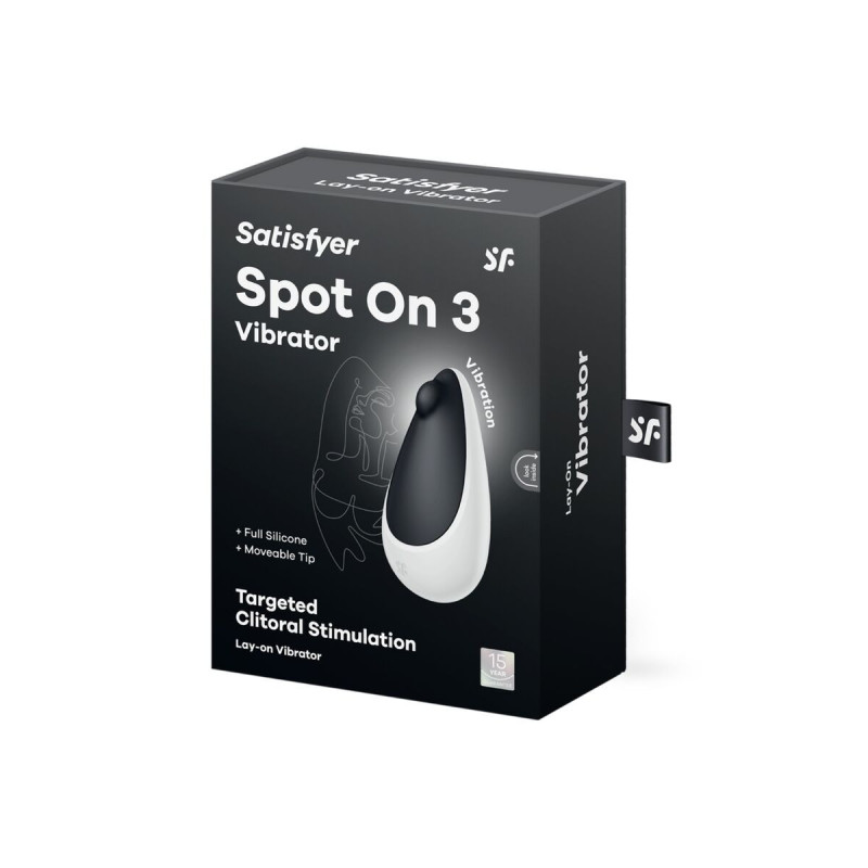 Satisfyer - Spot On 3 Estimulador De Clítoris Negro | Vybes.it