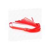 KINK - FOUET SIMPLE ROUGE 45 CM - KINK IMPACT & TOUCH - Fouets BDSM
