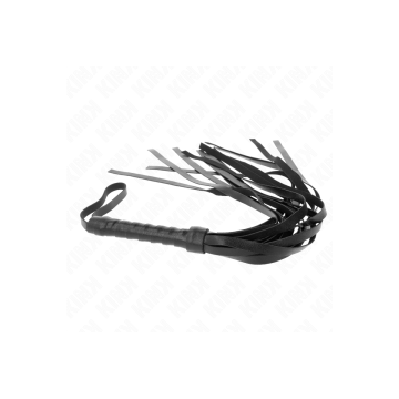 KINK - FOUET SIMPLE NOIR 45 CM - KINK IMPACT & TOUCH - Fouets BDSM