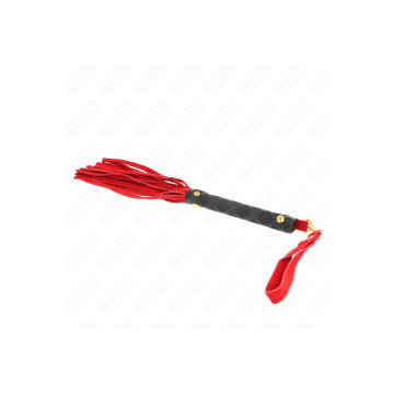 KINK - MINI FRUSTA IN CAMOSCIO ROSSO 30 CM - KINK IMPACT & TOUCH - Fr…