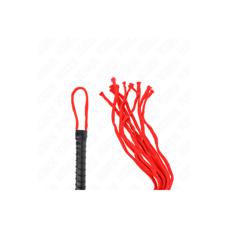 KINK - ROJO ROPE WHIP 56 CM - KINK IMPACT & TOUCH - BDSM whips