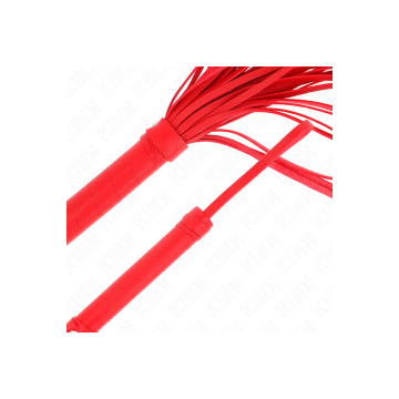 KINK - ROTE WEICH-PVC-PEITSCHE 70 CM - KINK IMPACT & TOUCH - BDSM-Pei…
