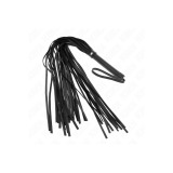 KINK - BLACK SOFT PVC WHIP 70 CM - KINK IMPACT & TOUCH - BDSM whips