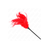 KINK - PIUME MULTIPLE ROSSE TICKLE 45 CM - KINK IMPACT & TOUCH