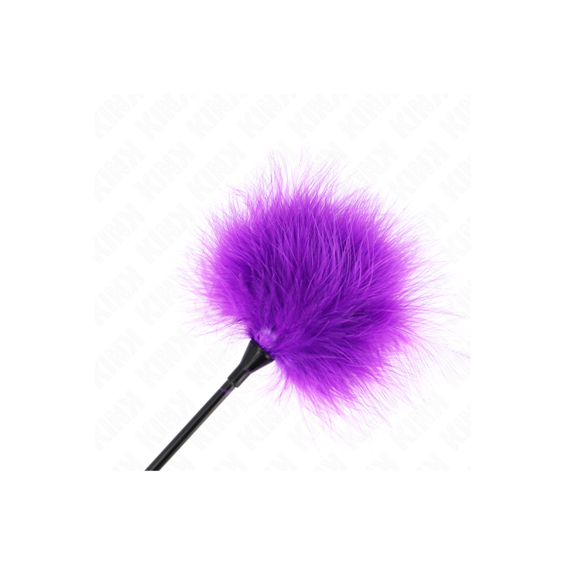 KINK - PLUMES TICKLE VIOLES UTILISÉES POUR LE KIT BONDAGE 27 CM - KIN…