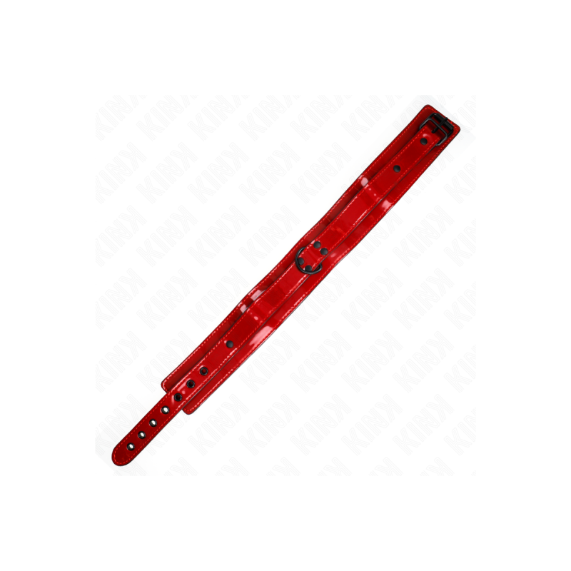 KINK - COLLIER AJUSTABLE ROUGE VIN 37,5-49,5 CM X 5 CM - KINK COLLAR…