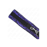 KINK - SHORT VELVET LACE NECKLACE WITH BELT 105 CM WITH NYLON TRIM 44…