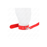 KINK - NECKLACE WITH BELT 116 CM ROJO STRAP ADJUSTABLE 32-50 CM X 8 C…