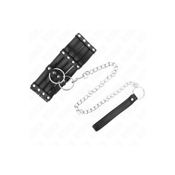 Kink - Collier Avec Ceinture 65 Cm Sub Style Ajustable 35 - 51 Cm X