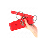 KINK - COLLIER DIAMANTS ROUGES AVEC CEINTURE 65 CM AJDUSTABLE 35-51 C…