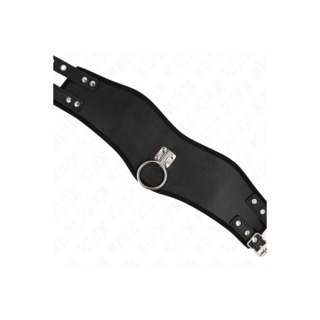KINK - COLLANA 65 CM CON CINTURINO LARGO REGOLABILE 40-55 CM X 10 CM…