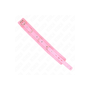 KINK - HALSBAND MIT LEINE 65 CM MIT EINSCHRÄNKUNGEN ROSA 36-42 CM X 5…