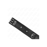 KINK - NECKLACE WITH LEASH 65 CM 1 RING ADJUSTABLE 38-49 CM X 5 CM -…