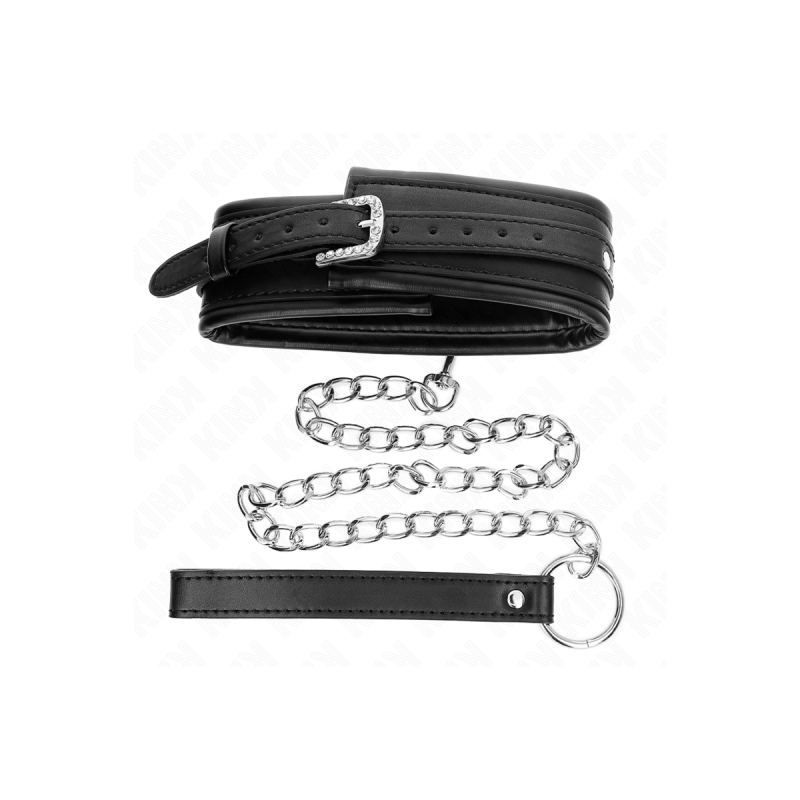 KINK - NECKLACE WITH SHINY BUCKLE STRAP 65 CM 48.5 CM X 5.3 CM - KINK…