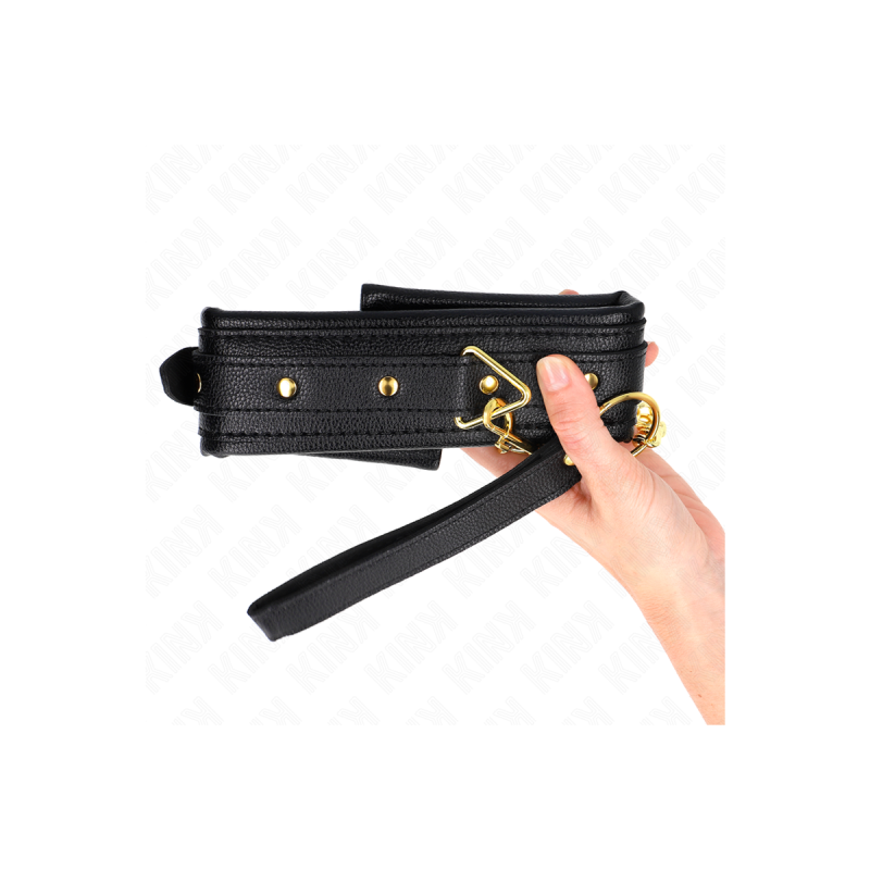 Kink - Collier Avec Bracelet Imitation Cuir Éponge Modèle 1