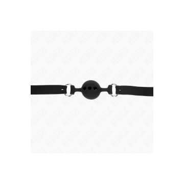 KINK - BAVAGLIO IN SILICONE INTERO 55 x 2 CM CON SFERA DA 4 CM MISURA…