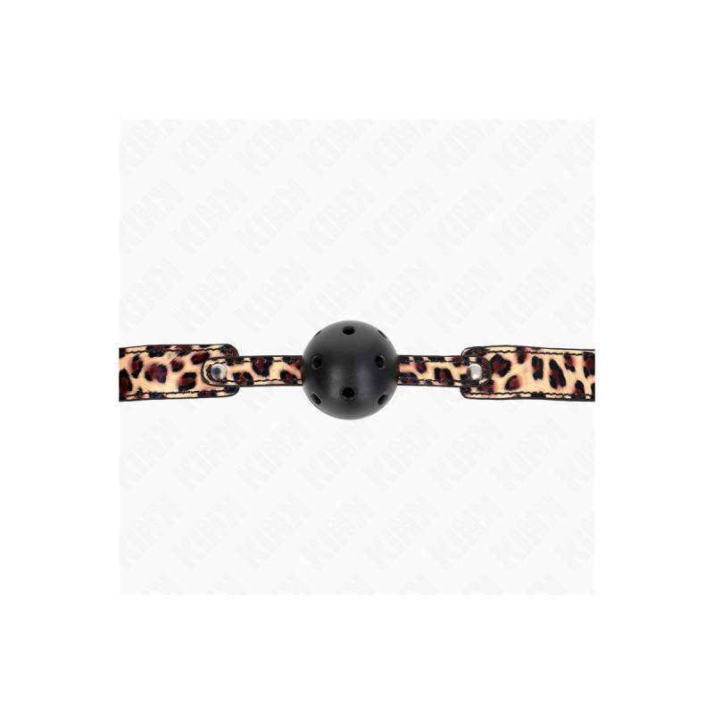 KINK - BALLE RESPIRANTE LÉOPARD 4,5 CM BAG 65 x 2,5 CM - KINK COLLAR…