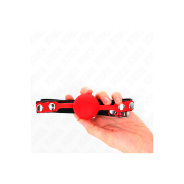 KINK - PALLA IN SILICONE 4 CM MODELLO GAG 2 60 x 2 CM - KINK COLLAR &…