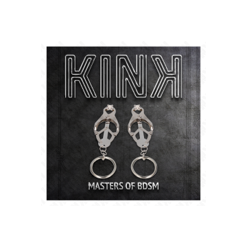 KINK - PINCES À TÉLÉPHONES TRÈFLE JAPONAIS O-RING ARGENT - KINK NIPPL…