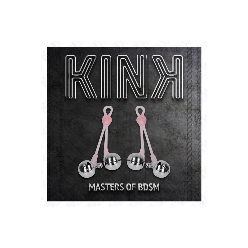 KINK - LEUCHTENDE TOTENKOPF-NIPPELKLAMMERN MIT RINGGLÖCKCHEN VERSTELL…