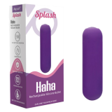 ARMONY - SPLASH HAHA BALA VIBRADORA SILICONA 10 VIBRACIONES 75 X 19 CM MORADO