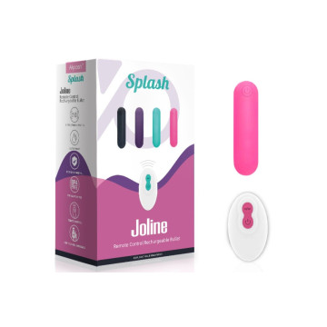 ARMONY - SPLASH JOLINE VIBRATOR BULLET SILICONE REMOTE CONTROL 10 VIB…