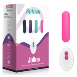 ARMONY - SPLASH JOLINE BALA VIBRADORA SILICONA CONTROL REMOTO 10 VIBRACIONES 65 X 15 CM ROSA
