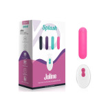 ARMONY - SPLASH JOLINE VIBRATEUR BULLET TÉLÉCOMMANDE EN SILICONE 10 V…