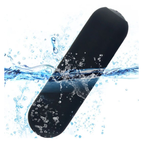 ARMONY - SPLASH JOIE BALA VIBRADORA SILICONA CONTROL REMOTO 10 VIBRACIONES 75 X 19 CM NEGRO