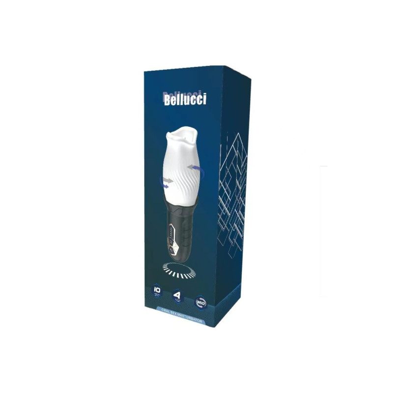 ARMONY - BELUCCI ORAL MASTURBATOR VIBRATOR WEISS - ARMONY FOR HIM - M…