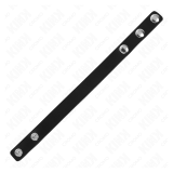 KINK - ANILLO PENE CUERO CON CIERRE A PRESIÓN 21.5 X 1.5 CM
