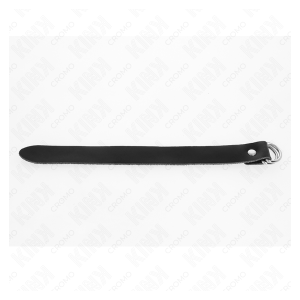 KINK - ANILLO PENE CUERO CON CIERRE A PRESIÓN 22 X 2 CM