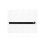 KINK - LEATHER PENIS RING WITH PRESSURE CLOSURE 22 X 2 CM - KINK RING…