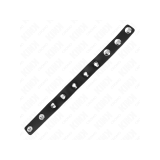 KINK - LEATHER PENIS RING WITH SPIKES 21.5 X 1.6 CM - KINK RING POWER…