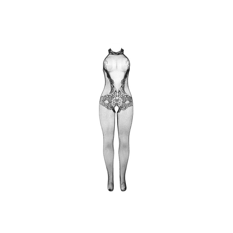 Subblime - 951801 Bodystocking Aus Netz Und Spitze Mit Oberem
