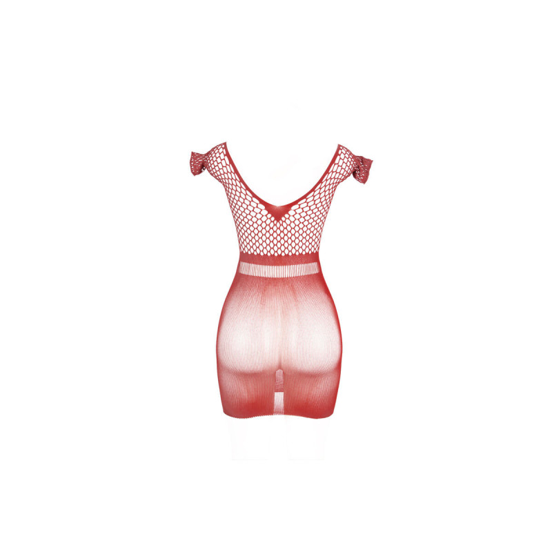 SUBBLIME - 951924 ROBE COURTE EN CROCHET ROUGE TAILLE UNIQUE - SUBBLI…