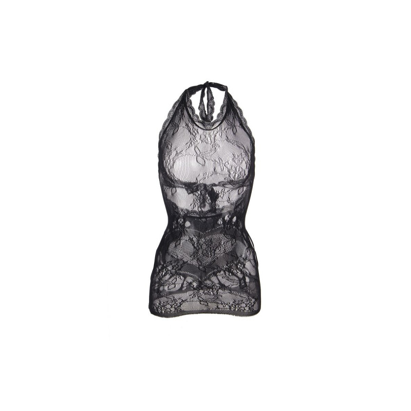 SUBBLIME - 952075 SHORT FISHNET DRESS WITH BACK BACK AND HEART DETAIL…