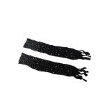 Subblime - 952174 Bodystocking De Rejilla Con Guantes Y Diamantes
