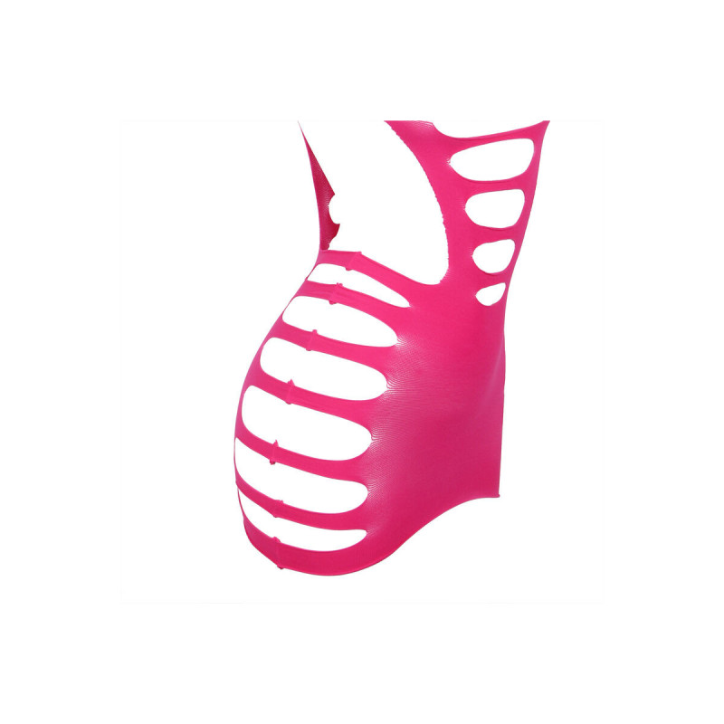 SUBBLIME - 952273 ROBE RÉSILLE ÉLASTIQUE MANCHES LONGUES ROSE TAILLE…