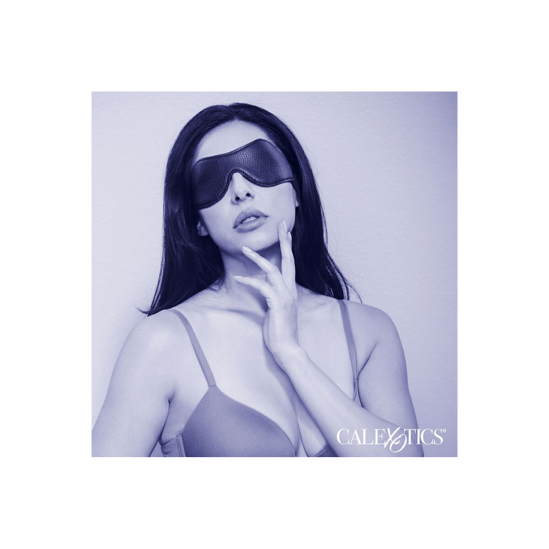 CALEXOTICS - NOCTURNAL MASQUE POUR LES YEUX EN CUIR PVC NOIR - Masque…