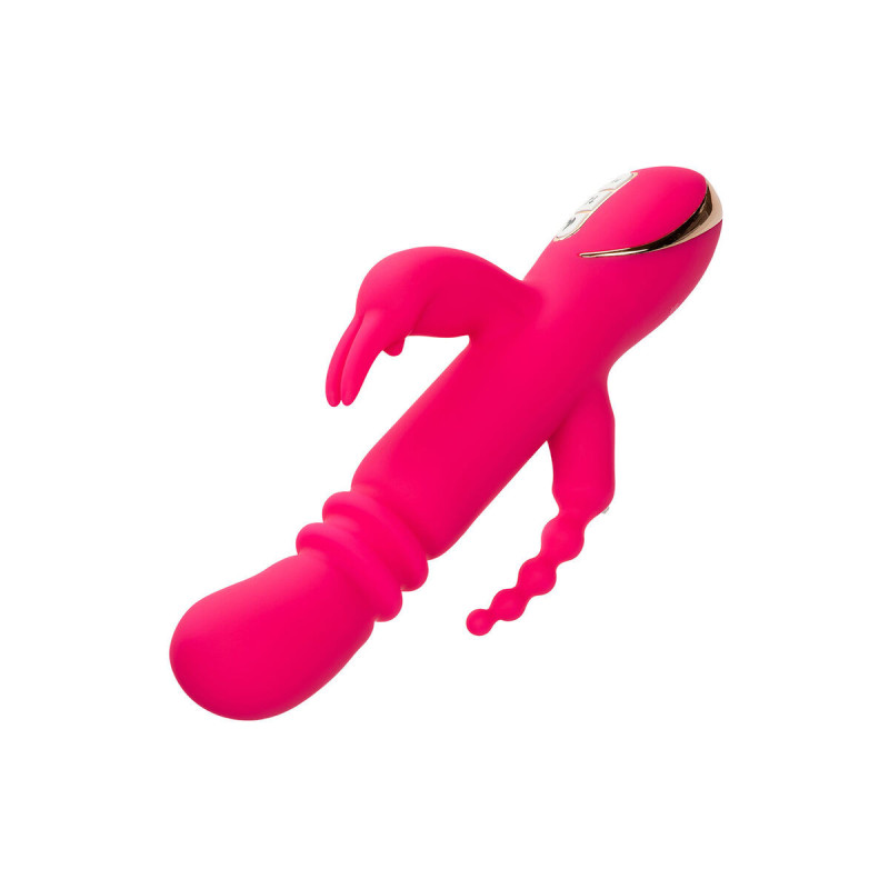 Calexotics - Jack Fantasy Triple Heated Vibrator Rabbit Pink |