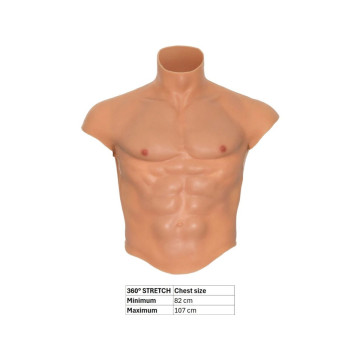 Verborgene Bedürfnis - Alter Ego Silikon - Männertorso - Shirt Mit