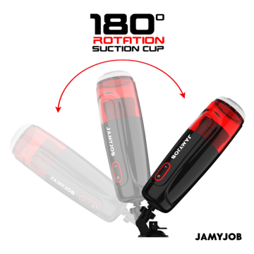 JAMYJOB - STORM AUTOMATISCHER VAGINALMASTURBATOR MIT 10 MODI, ROTATION UND DRUCKFUNKTION