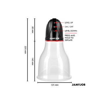 Jamyjob - Xpand Lite Bomba Automática De Testículos 3 Niveles De