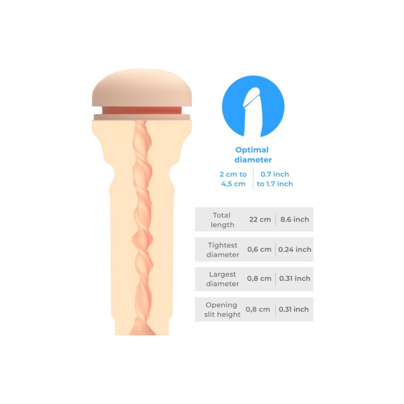 Kiiroo - Feel Stroker Masturbador Trasero Extra Apretado Natural |