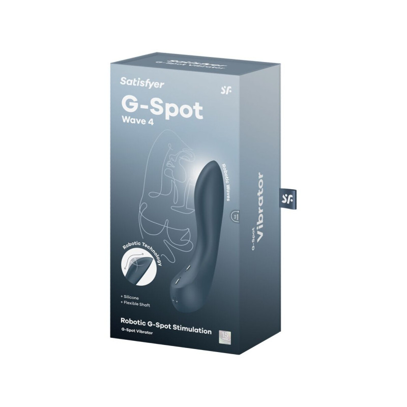 Satisfyer - G - Spot Wave 4 Vibrador 12 Programas De Vibración Gris