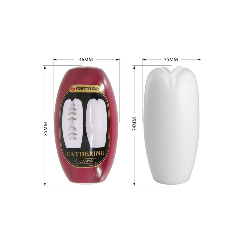 Pretty Love - Catherine Masturbador Masculino Blanco | Vybes.it